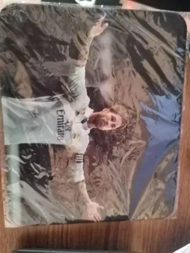 Tapis personnalisé avec visuel sportif imprimé, photo d'acheteur